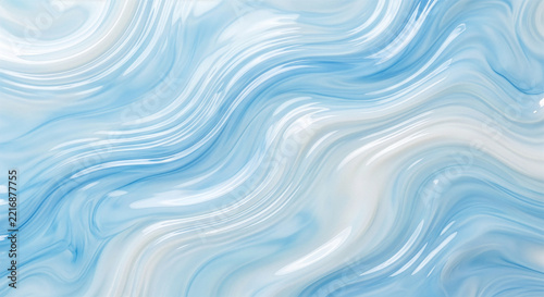 Organic Blue Liquid Ripple Pattern Background