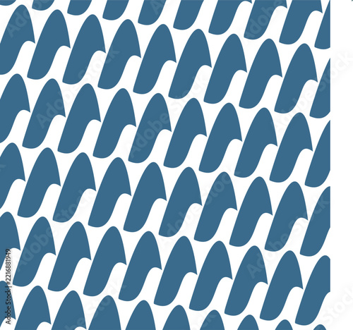 Blue Abstract Pattern