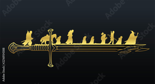 Rings Lord - Middle earth , One Ring , Master Ring.eps, Rings Lord - Middle earth , One Ring , Master Ring fellowship Rings Lord - Middle earth , One Ring , Master Ring.