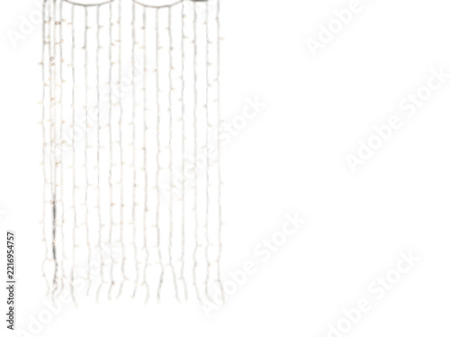 Decorative String Light Strand In Hanging Arrangement