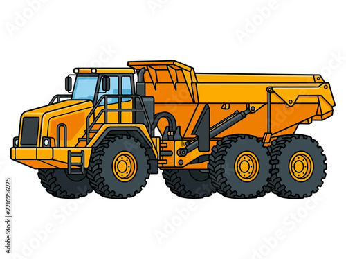 Featuring Articulated Dump Truck Beautiful Creative Visual