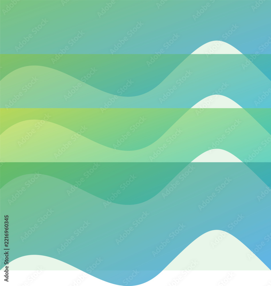 Obraz premium Abstract Organic Flowing Waves Background Vector Design - Smooth Gradient Liquid Shapes for Creative Projects