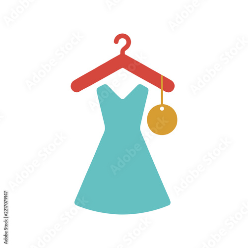 Fashion & Clothing icon graphic isolated sketch illustration on white background.