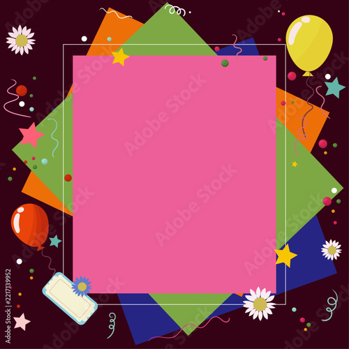  Elegant Decorative Frame for Greeting Cards, Announcements, and Photo Collages