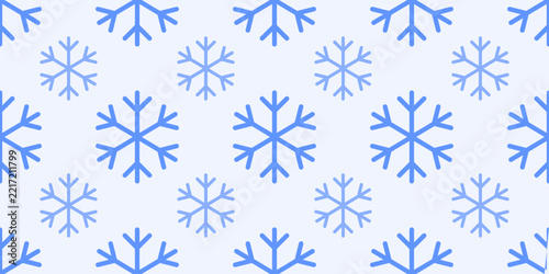 Seamless hvac cooling themed pattern featuring snowflakes and small cooling accents arranged in a clean repeating layout for air conditioning services, cooling promotions and residential hvac.