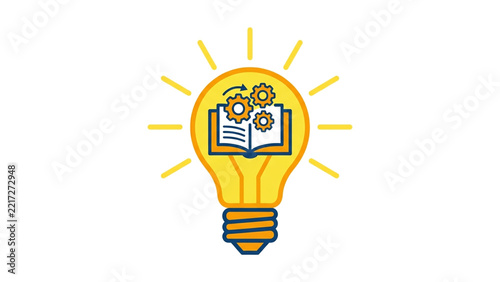 Light Bulb Symbolizing Creative Idea Concept