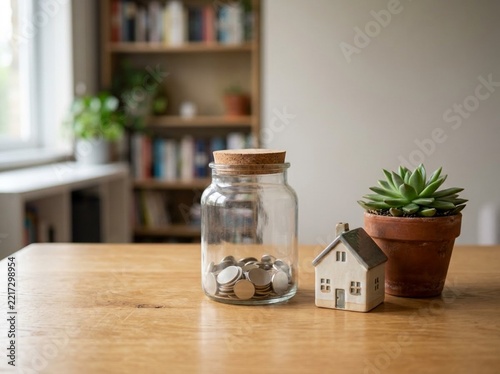 Save coins for your dream new home.
