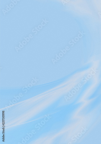 Blue abstract lines, soft artistic style background