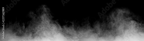 White smoke cloud texture rising on a black background, creating a dramatic atmospheric effect for overlays, backgrounds, transitions, visual effects, and creative design projects.