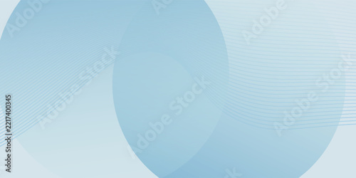 Abstract Blue Wave Line Elegant Banner Template For Medical Health Care Background
