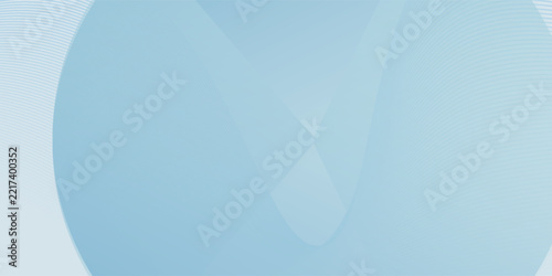 Abstract Blue Wave Line Elegant Banner Template For Medical Health Care Background