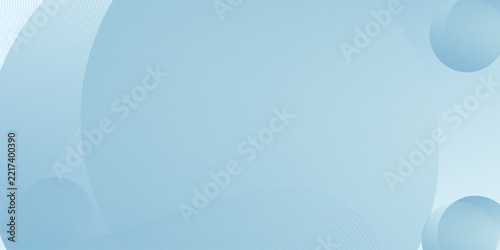 Abstract Blue Wave Line Elegant Banner Template For Medical Health Care Background