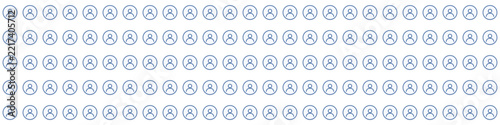 Minimalist letter A pattern, repeating alphabet icon grid, blue monogram vector 