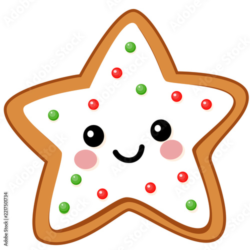 christmas gingerbread star