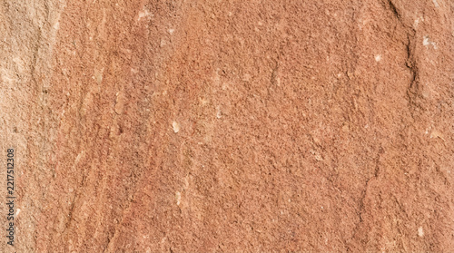 Natural Red Sandstone Surface Texture Background