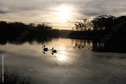 Lake Durras Sunset  2- Murramarang National Park Australia