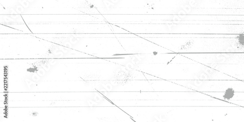 Distressed grunge texture with horizontal lines, scratches, and speckled dust particles