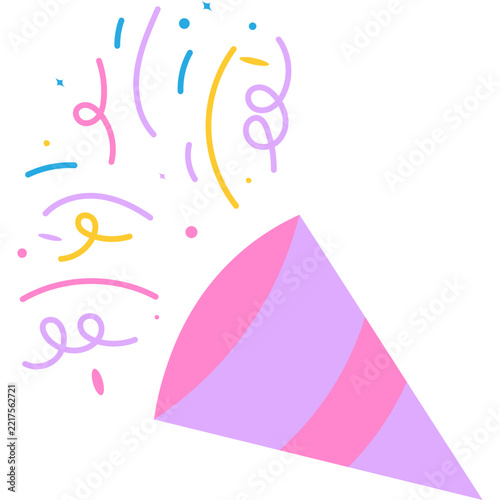 Happy New Year Horn Confetti
