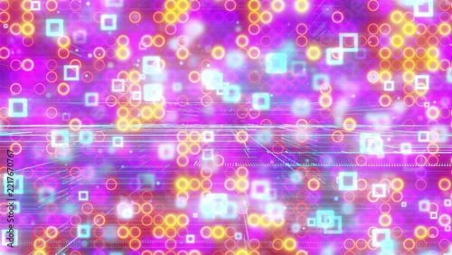 Abstract technology background. Computer generated 3d render