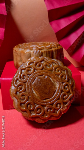 Mooncake during the Mid-Autumn Festival	