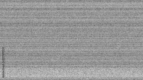 TV static noise no signal seamless loop for video editing