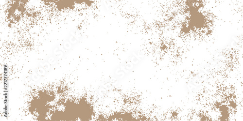 Light brown grunge texture overlay with distressed speckles and splatters