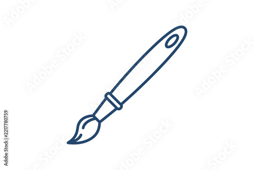 Paint Brush Vector Icon
