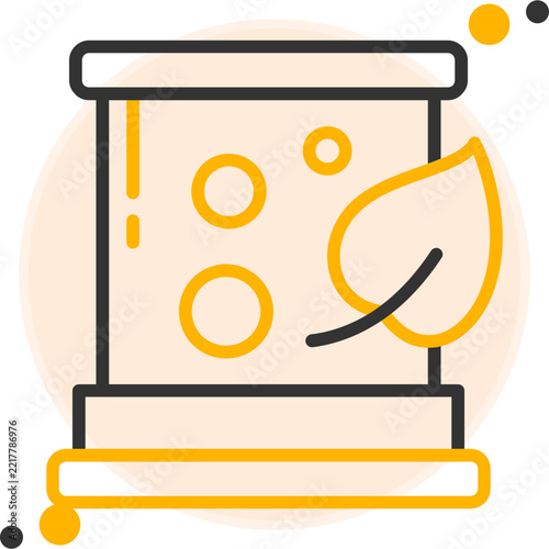 Biofuel Barrell Vector Icon