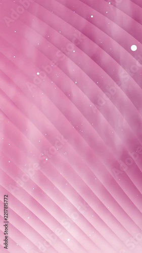 Soft and glowing pink gradient background abstract texture with diagonal lines and circular light spots. Perfect for backgrounds, overlays, and design projects.