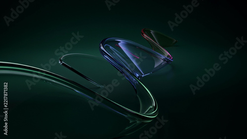 announcement, luxurious, fancy, abstract, canvas, futuristic, three-dimensional, wave, black, metallic, goggles, rainbow, innovation, background, modern, design, illustration, light, wallpaper, art, c