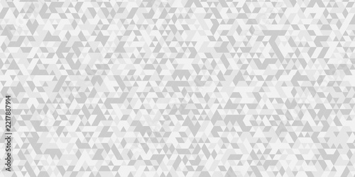 abstract white and gray randomly low polygon paper triangle web card design creative Polygon mosaic template corporate background.