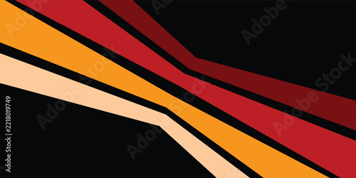 Vintage Striped Backgrounds, Posters, Banner Samples, Retro Colors from the 1970s 1900s, 70s, 80s, 90s. retro vintage 70s style stripes background poster lines. eps 10