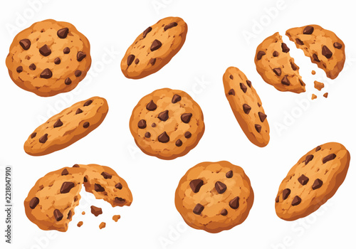 Freshly Baked Chocolate Chip Cookies