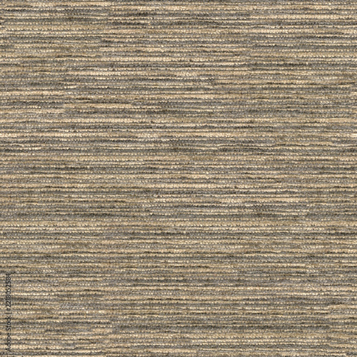 Close-up beige textile texture with woven and ornamental pattern, shown as a flat square background.