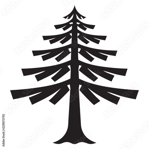 christmas tree vector