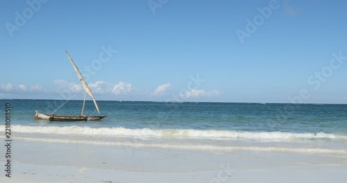 Fishing Boat in a sea Kenya