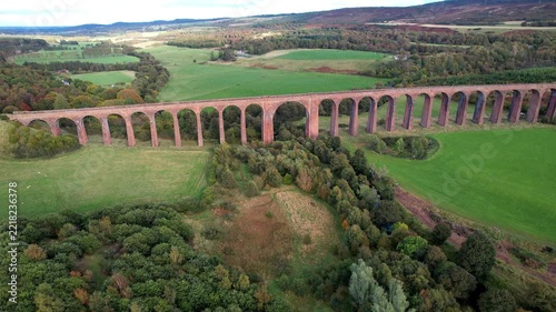 Culloden Viaduct Bridge near Inverness Scotland