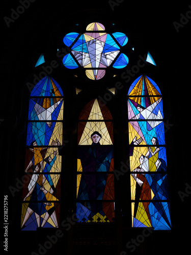 Vidriera de catedral