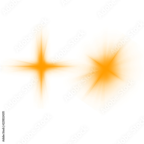 abstract orange light  effect 
