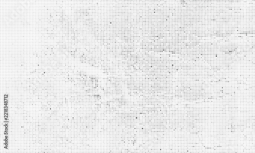 Black and white halftone pattern with varying dot sizes, a monochromatic dotted texture background, for projects