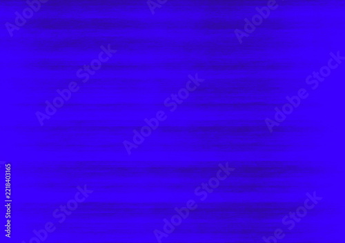 Vibrant blue abstract background with horizontal soft gradient lines