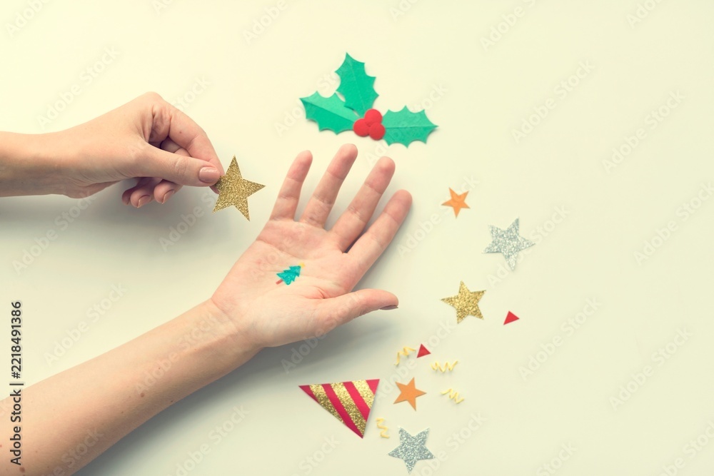 Fototapeta premium Merry Christmas Event Festive Celebrate Holiday Concept