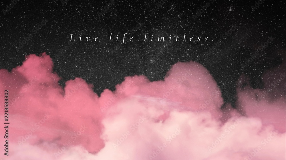 Fototapeta premium Inspirational quote blog banner template