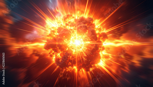 爆発のエフェクトイメージ