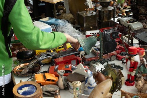 flea market stall