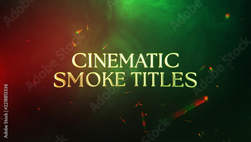 Cinematic Smoke Title
