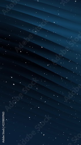 Abstract digital wallpaper with dark blue wave patterns and tiny white light specks. Versatile backdrop for websites, presentations, or digital designs.