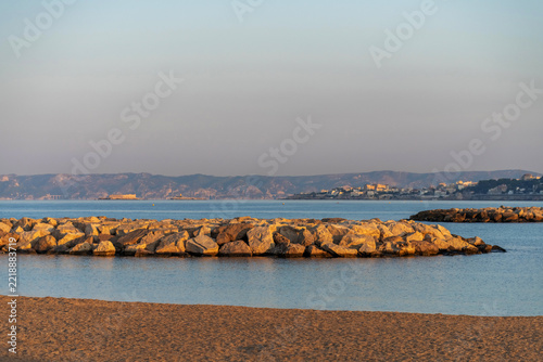 La plage du Prado à Marseille