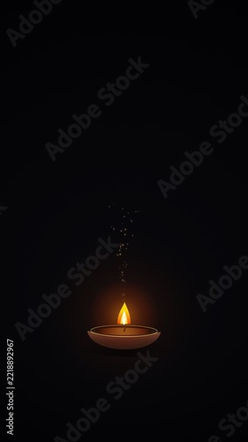 diwali, premium Indian festival motion graphic 
