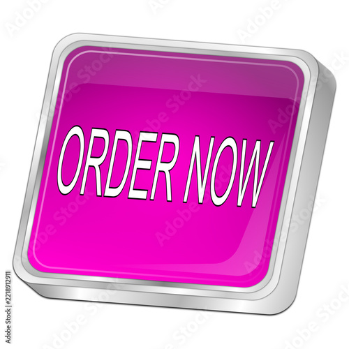 Order now Button - 3D illustration